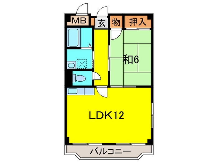 ファミール Mの物件間取画像