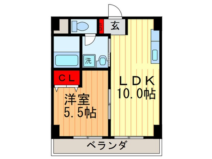 ファミ－ユ長谷川の物件間取画像