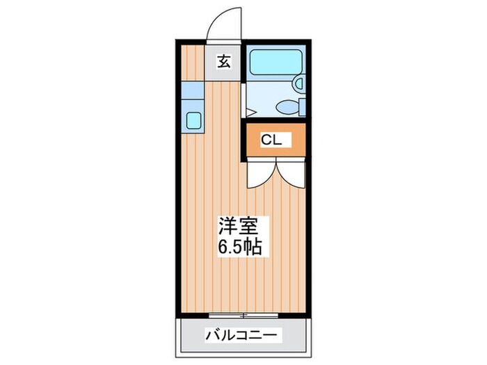 ハイツ大池の物件間取画像