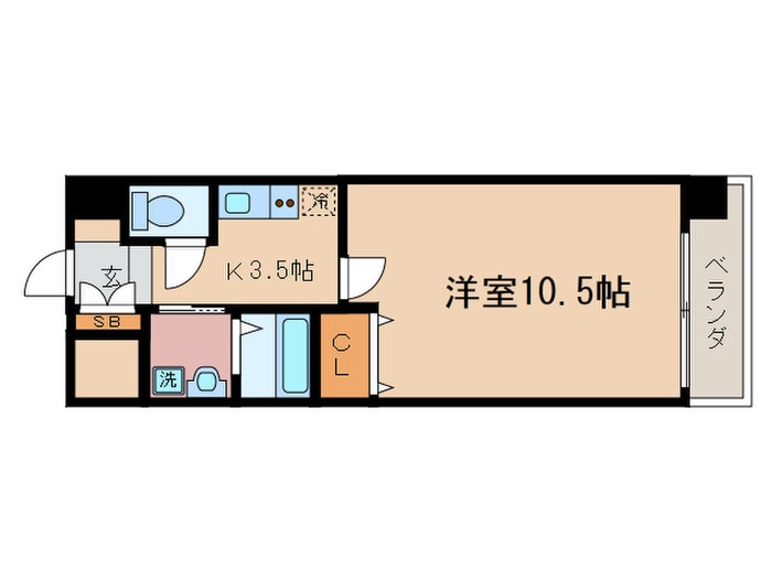 ブエナビスタ南草津の物件間取画像