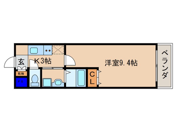 ブエナビスタ南草津の物件間取画像