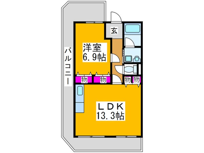 甲燿の物件間取画像