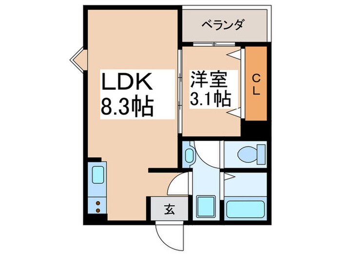 仮)F+style藤井寺道明寺1号館の物件間取画像