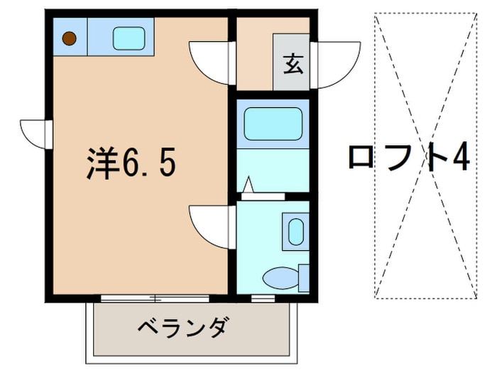 シティハウス高司の物件間取画像