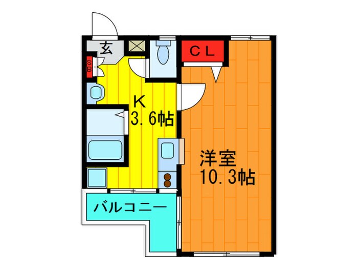 物件間取画像
