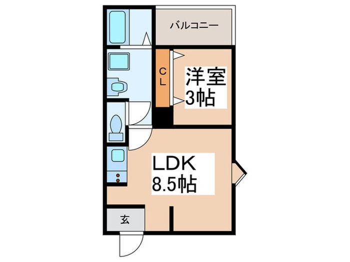 仮)F+style藤井寺道明寺2号館の物件間取画像