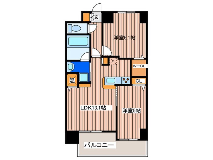 グラマシー京橋の物件間取画像