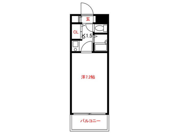 リ－ガル神戸元町（３０８）の物件間取画像