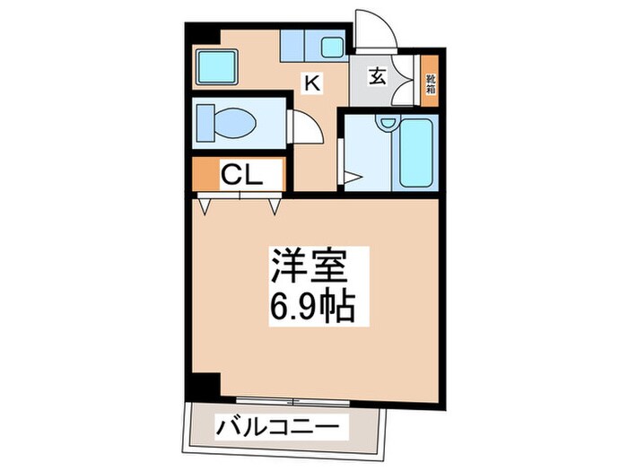 ドエル堀江南の物件間取画像