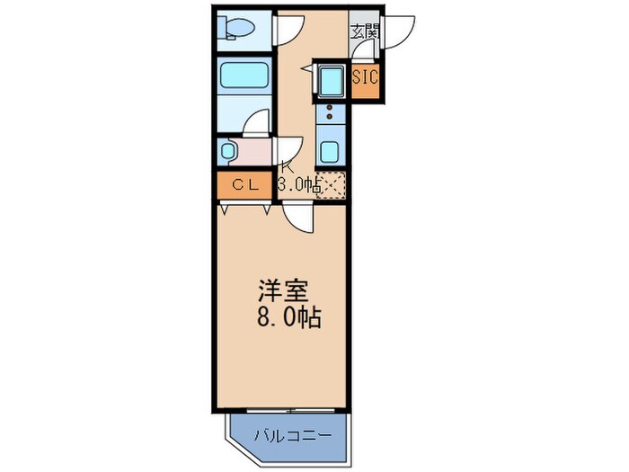 セイワパレス福島駅前の物件間取画像