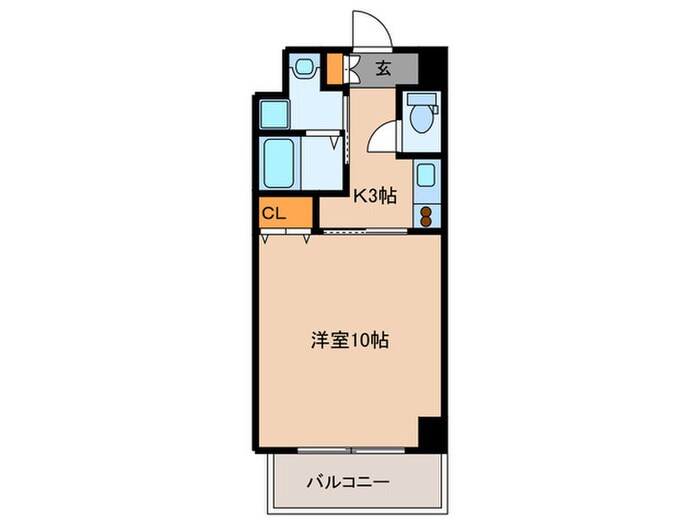 グランディ－ル タカラの物件間取画像