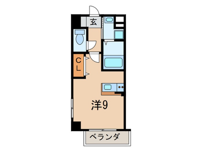 トレフル立花の物件間取画像