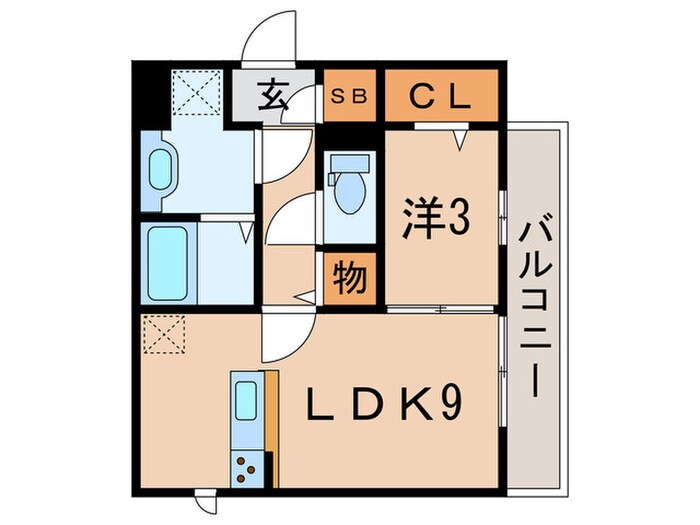 バークレー石津の物件間取画像