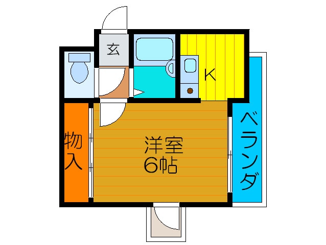 ユニテック十三の物件間取画像