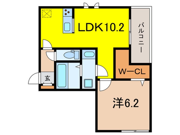 グレイスコート御影中町の物件間取画像