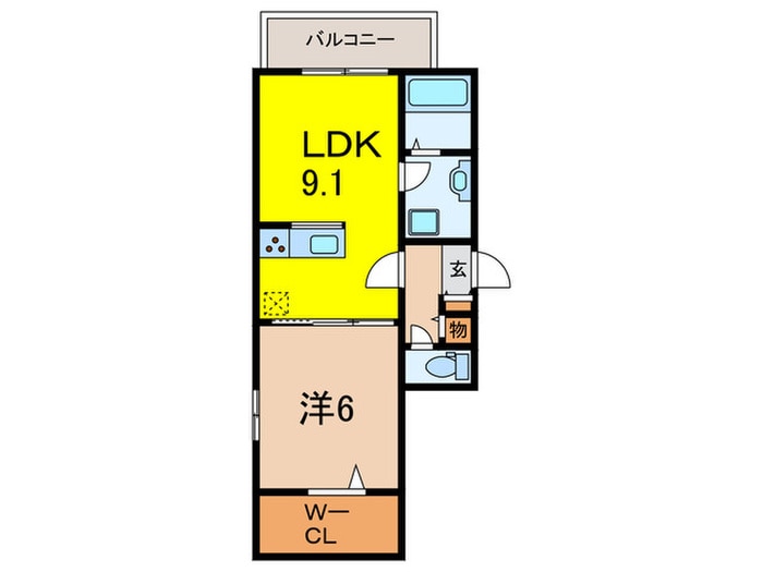 グレイスコート御影中町の物件間取画像