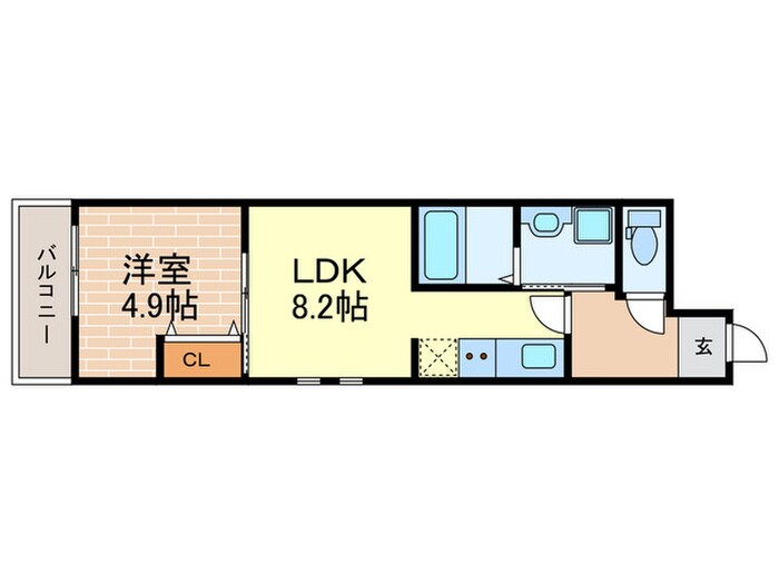 仮）フジパレス香櫨園ノースの物件間取画像