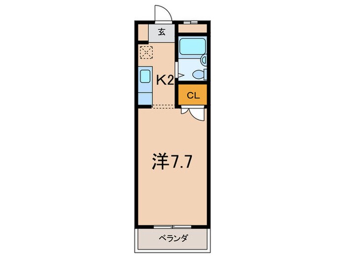 フォルテ宝塚の物件間取画像