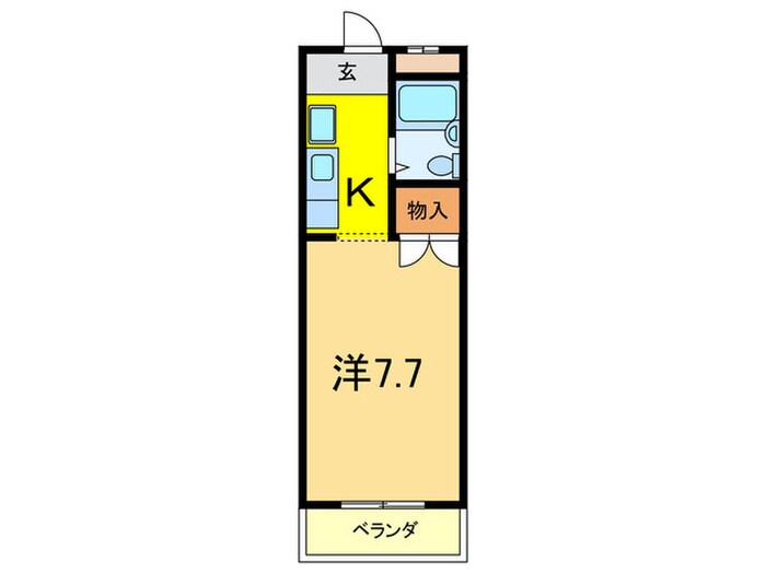 フォルテ宝塚の物件間取画像