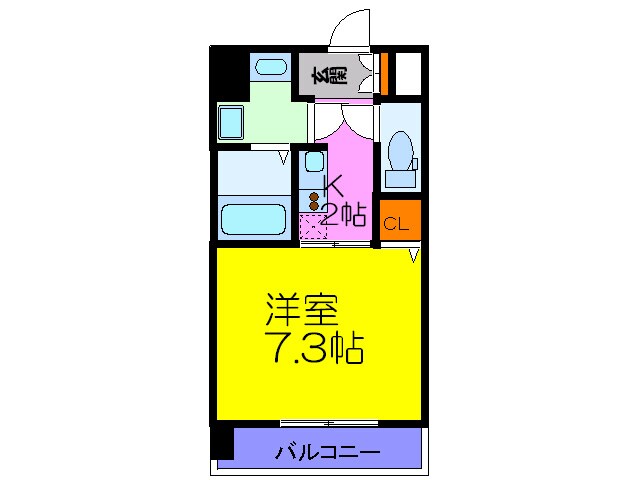 CASSIA福島駅前の物件間取画像