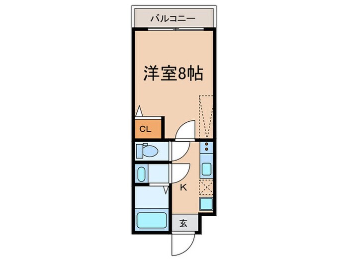仮）フラッティ烏丸十条の物件間取画像