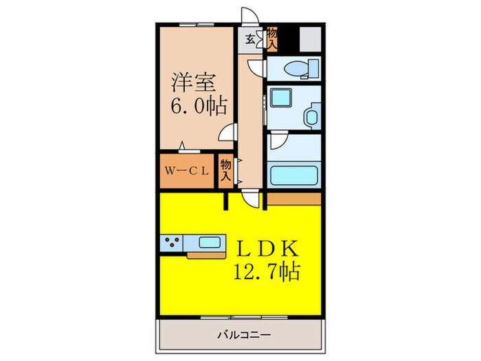 BELLE JOIEの物件間取画像