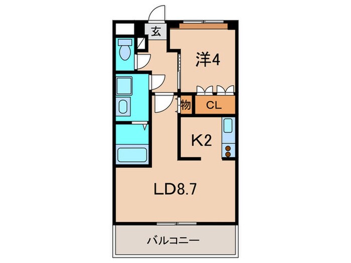 フリッシュヴィントの物件間取画像