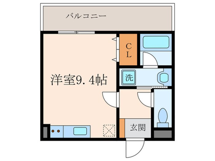 ハピネス尼崎の物件間取画像