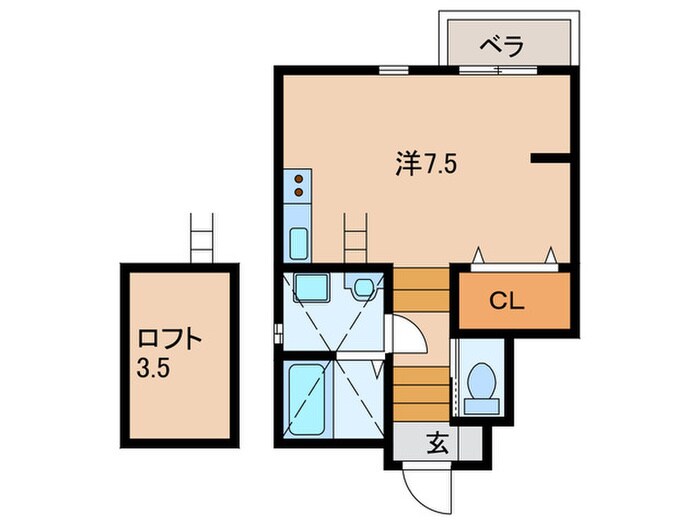 あんしん+潮見台の物件間取画像