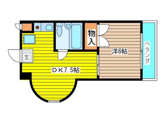 物件間取画像