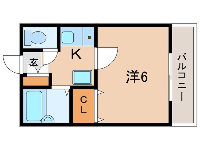 リッチハイツの物件間取画像