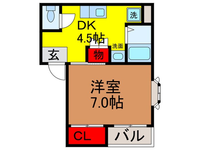 ラ・ビスタ香里園の物件間取画像