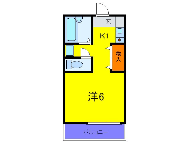 アプローズヒルの物件間取画像