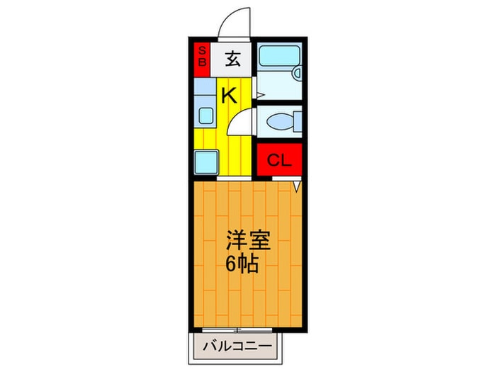 ドミトリ－ＭＩの物件間取画像