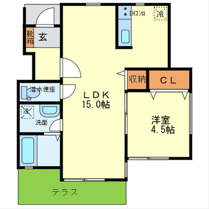 ONLYONE川西丸の内の物件間取画像