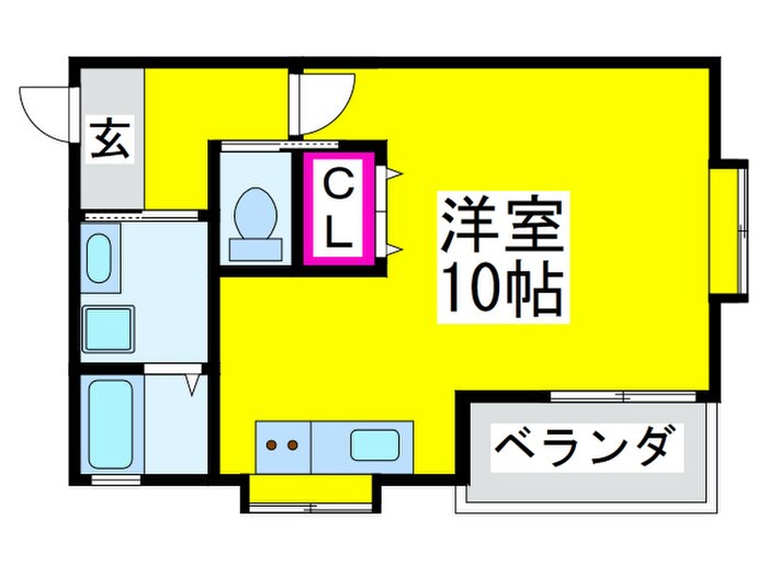 プラナスコ－トの物件間取画像