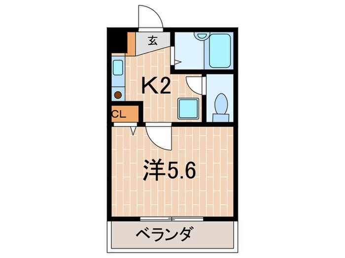 ユニテック江上の物件間取画像