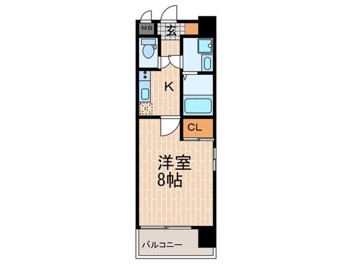 ウエンズ神戸の物件間取画像