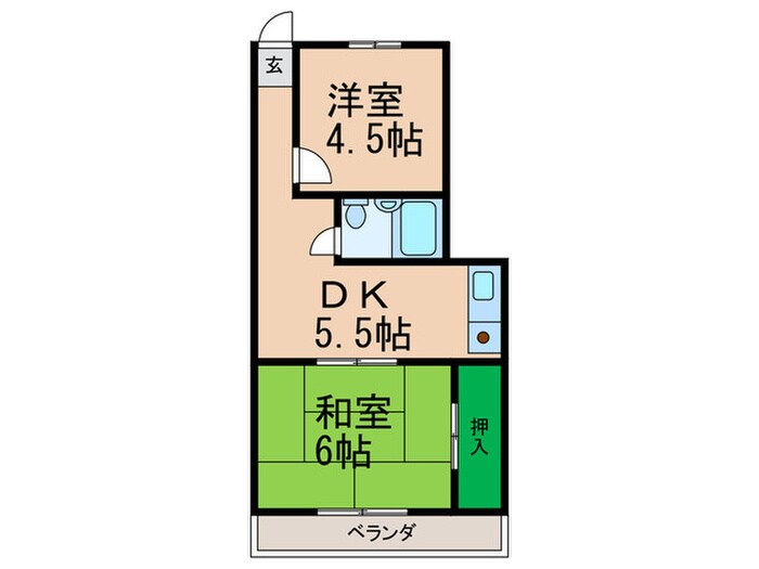 物件間取画像