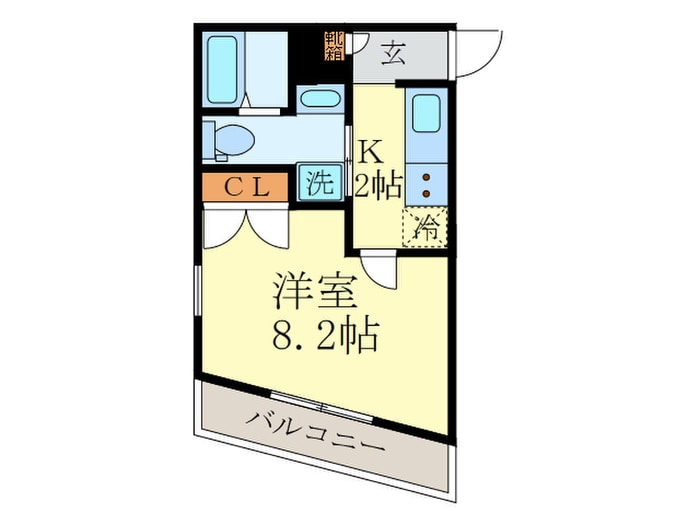 アンシェンヌ京都衣笠の物件間取画像