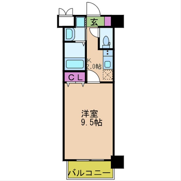 プレジオ中之島の物件間取画像