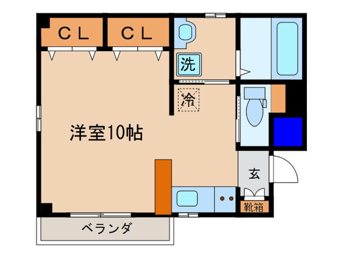 エストプレ狐藪の物件間取画像