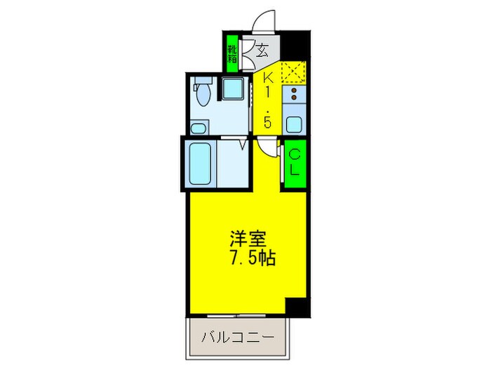 ラシーヌ天王寺南の物件間取画像