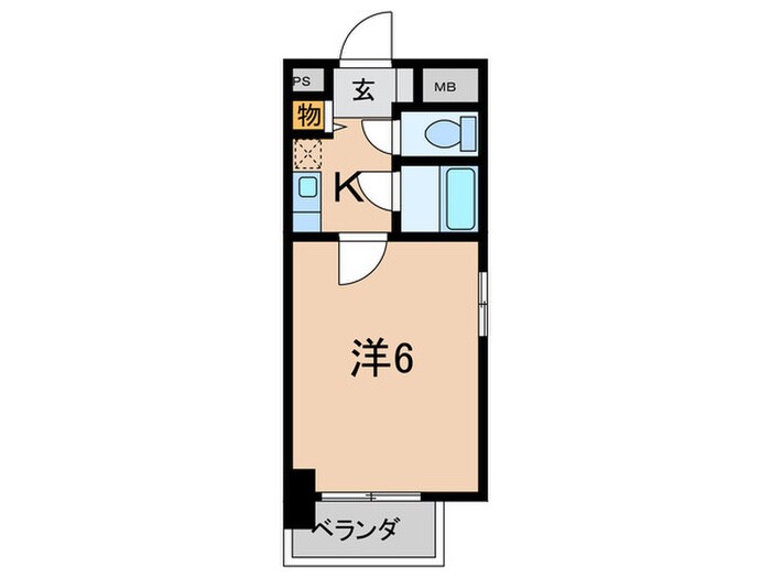 レディス・スペアライフの物件間取画像