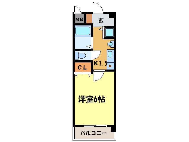 ＹＫハイツ相生町の物件間取画像