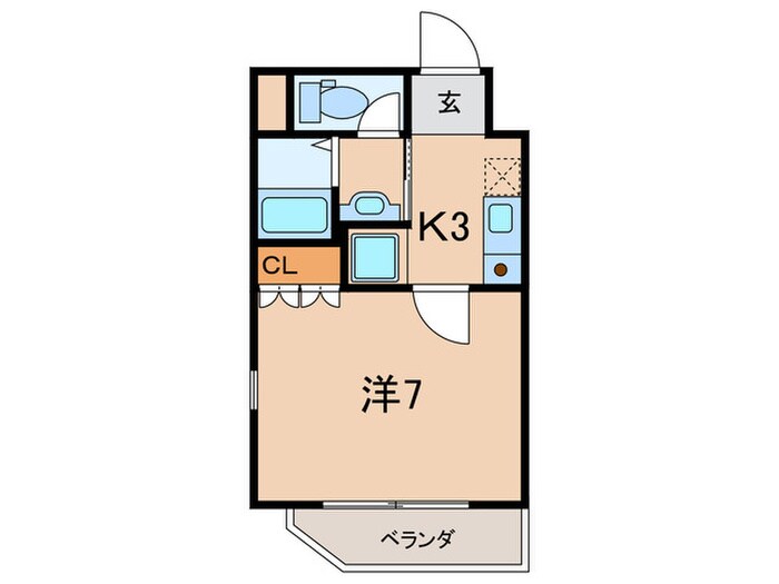 プレッツァ西宮の物件間取画像