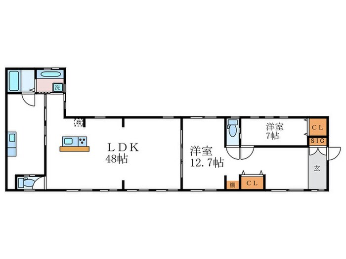 スタイルⅡの物件間取画像