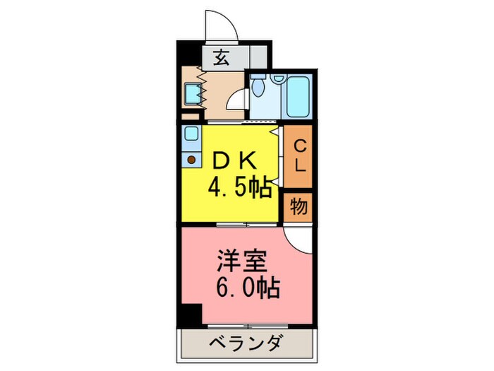 グリ－ンヒルⅡの物件間取画像