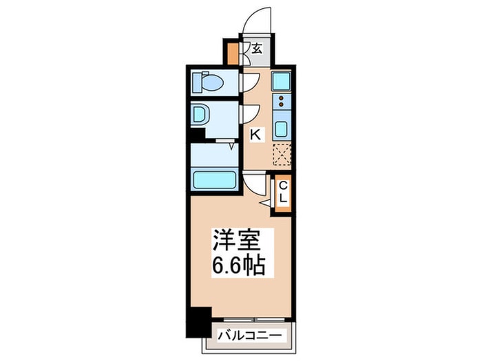 メルディア大正Ｄ.Ｃ.の物件間取画像