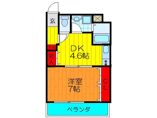 Ｗｅｌｌｓ　Ｈａｌｌの物件間取画像